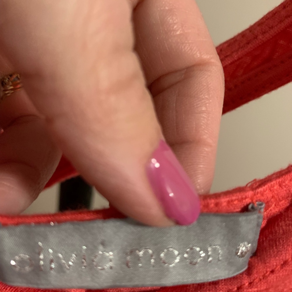 Red Cross Back Top - Picture 3 of 3